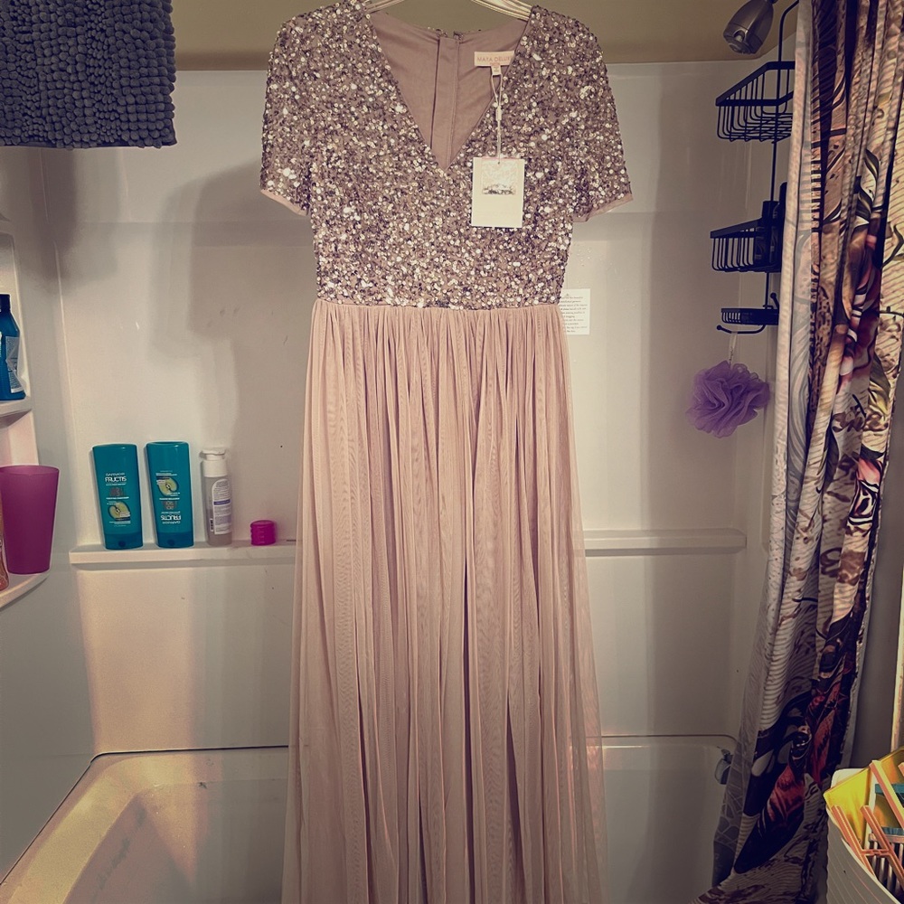 Maya delux petite maxi dress